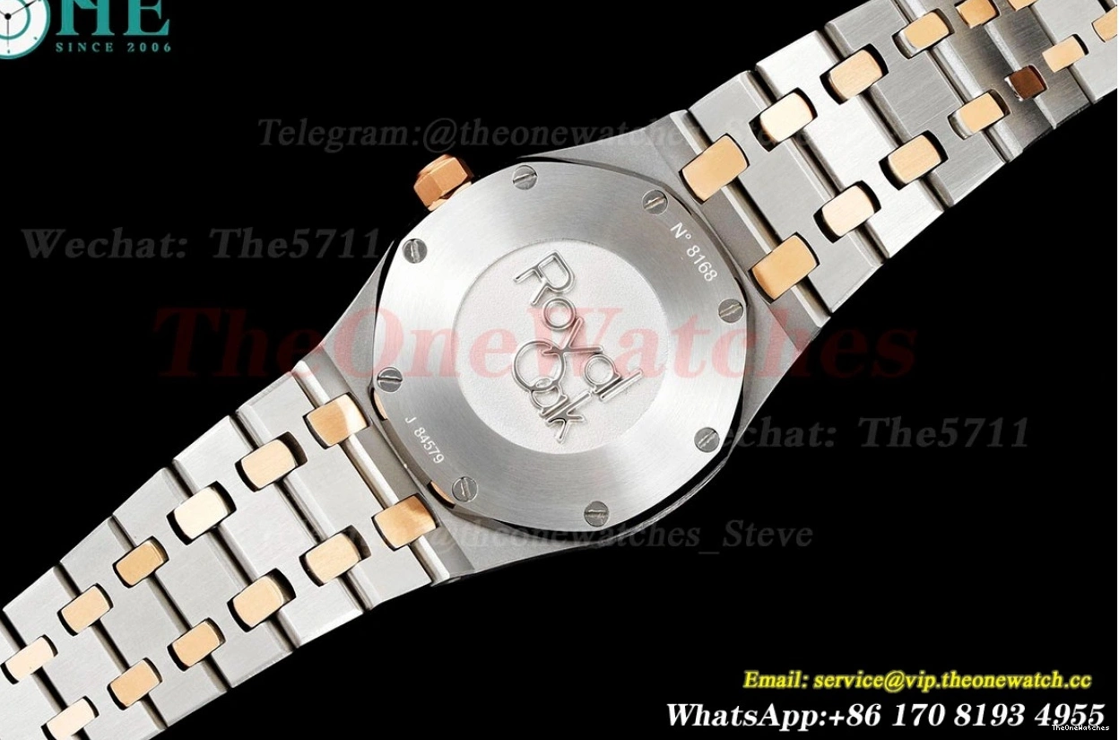 RG white Swiss Ladies 33mm Royal SS  Dial Quartz 8F Oak 0414